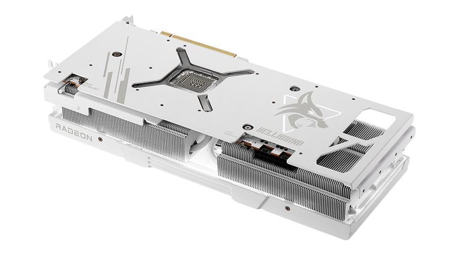 Kartelë grafike PowerColor AMD Radeon RX 7900 XT Hellhound, 20GB GDDR6, PCIe 4.0, e bardhë