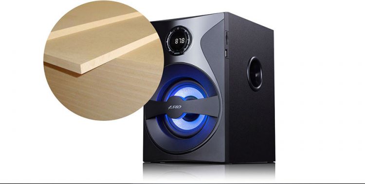 Altoparlant Bluetooth F380x, stereo, i zi/i kaltër