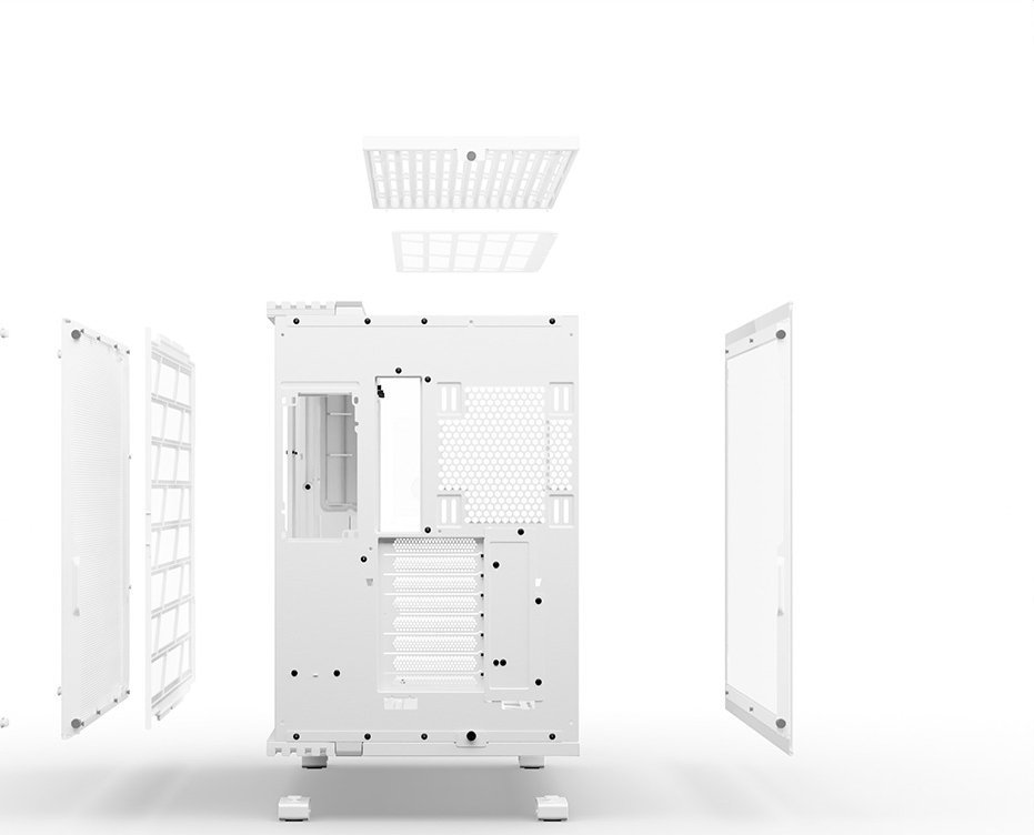 Kasa PC be quiet! Light Base 900 DX, Full Tower, ARGB, e bardhë