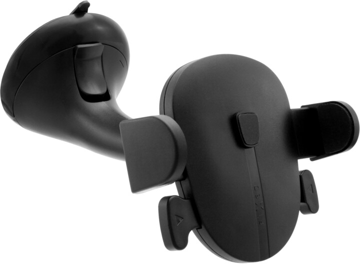 Mbajtës universal FIXED Click me kupë thithëse, i zi