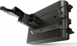 Резервна батерија Newell DSV7B за Дајсон V7, литиум-јонска, со ЛЕД индикатор, сива