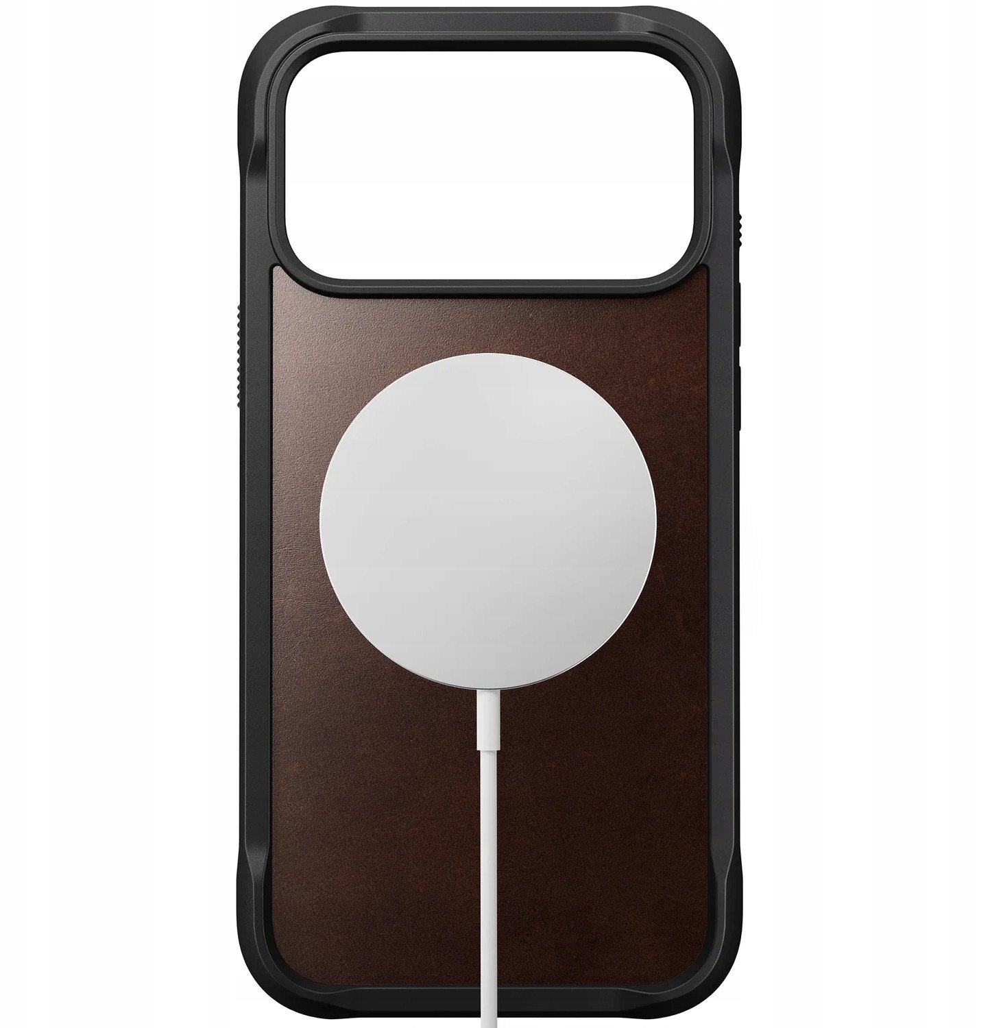 Футрола Nomad MagSafe Leather Case, за iPhone 17 Pro Max, кожа, црна