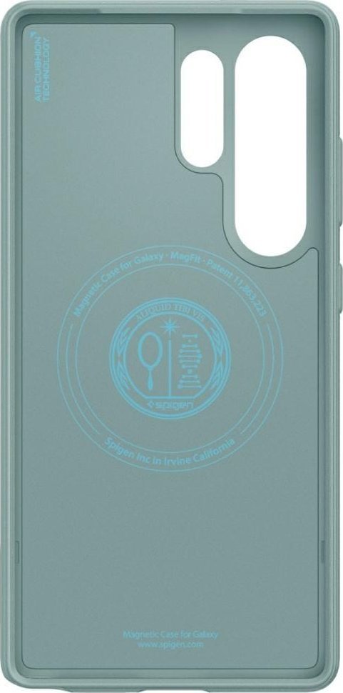 Mbulesë telefoni Spigen Parallax MagSafe, Samsung Galaxy S25 Ultra, e gjelbër Sage