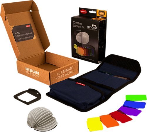 Kit ndriçimi Hahnel Module Creative Lantern, me filtra ngjyrash, për difuzer lanterne