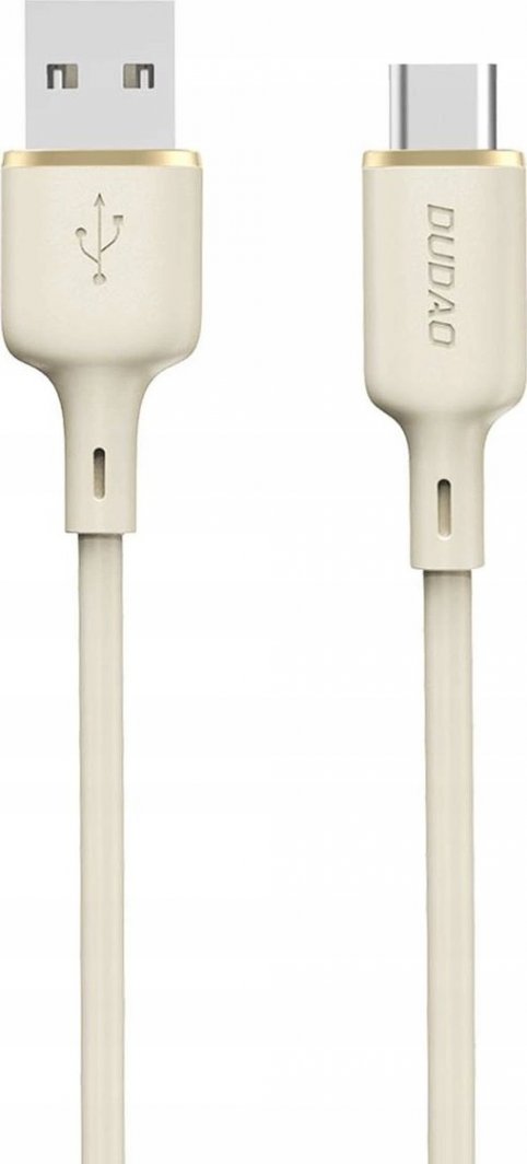 Kabllo karikimi Dudao L7SC, USB A në USB C, 5A, 1m, bezhë