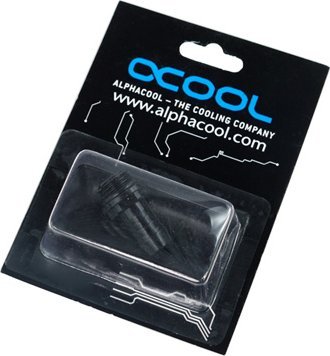 Lidhës për ftohje uji Alphacool HF FatBoy, G1/4 në 10mm, Deep Black