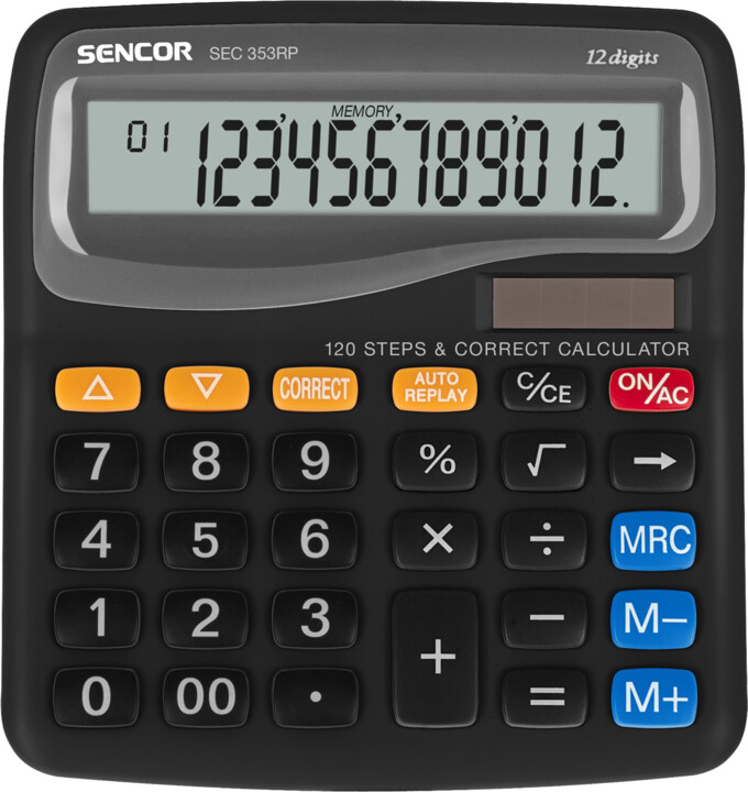 Kalkulator Sencor SEC 353RP, i zi               