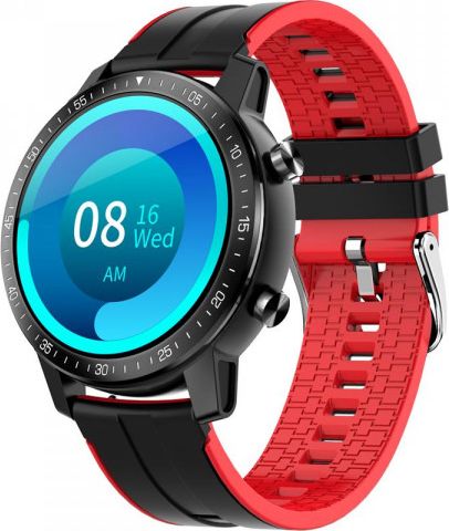 Orë e mençur Senbono S30 28442, GPS, IP68, e kuqe/zezë
