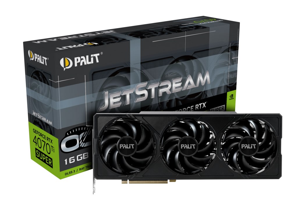 Kartë grafike PALiT NVIDIA GeForce RTX 4070 Ti SUPER, OC, 16 GB GDDR6X