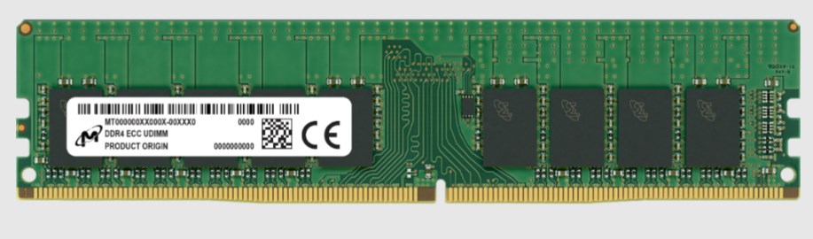 Memorie RAM Micron DDR4 ECC UDIMM, 16GB, 2666MHz Memorie RAM Micron DDR4 ECC UDIMM, 16GB, 2666MHz