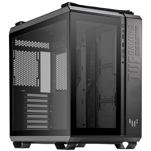 Kuti gaming për PC ASUS TUF Gaming GT502, ATX, xham i temperuar, e bardhë