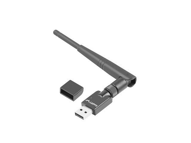 Kartë rrjeti WiFi LANBERG NC-0150-WE, USB 2.0, 150Mbps, e zezë