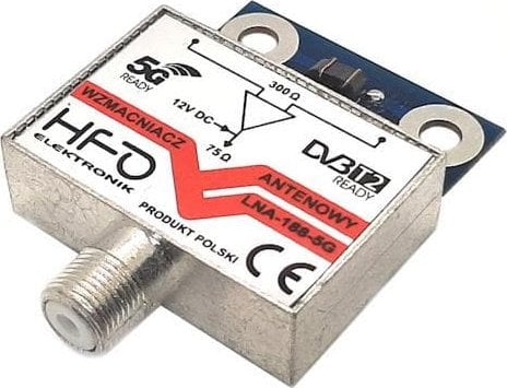 Amplifikator antene Opticum LNA-188, DVB-T2 5G, deri 150km, metalik