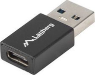 Përshtatës Lanberg USB A USB, USB C, i zi