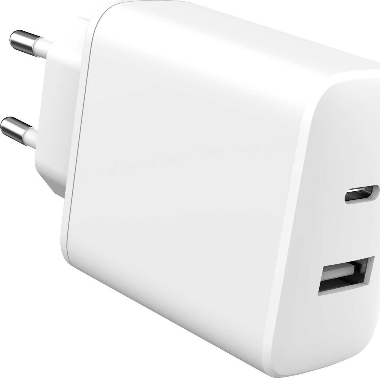 Karikues shtëpiak eSTUFF ES637031, Fast Charge, për smartphone dhe tablet, i bardhë