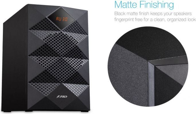 Sistem zërimi Fenda F&amp;D A180X, 42W RMS, Bluetooth, i zi