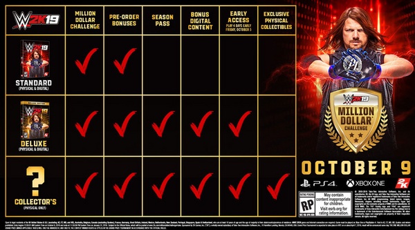 Videolojë WWE 2K19 (Xbox ONE)