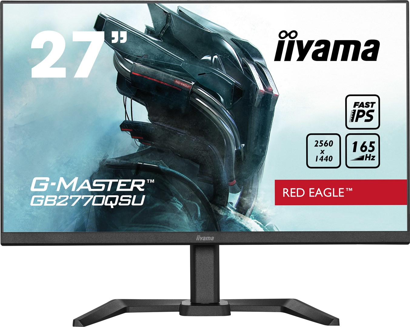 Monitor iiyama G-MASTER GB2770QSU-B5, 27", 2560 x 1440, Wide Quad HD, 165 Hz, i zi