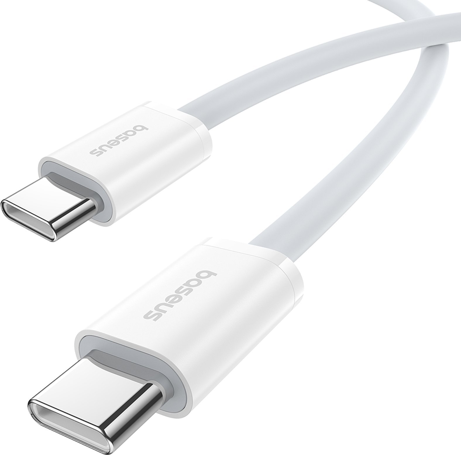 USB C кабел Baseus Superior Series II, 30W PD, 2m, бел
