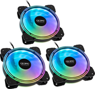 Ventilator kompjuteri XSPC RGB, 35.2 dBA, 120 mm, 3 copë
