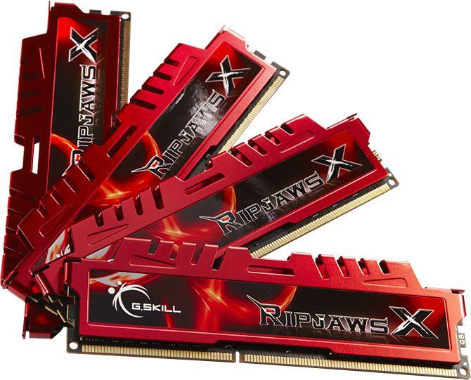 Memorie G.Skill RipjawsX, DDR3, 32 GB, 1333 MHz, CL9, F3-10666CL9Q-32GBXL