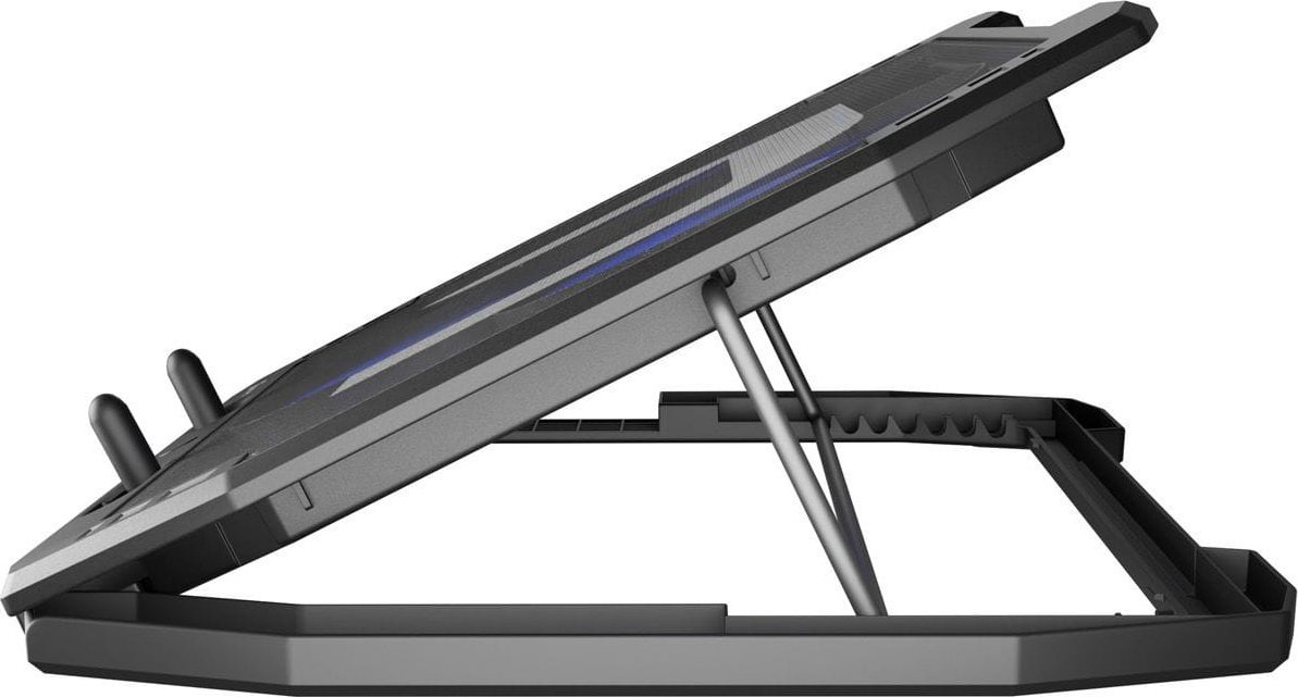Stendë ftohëse Natec Oriole, për laptop 17.3", 3 ventilatorë, e zezë