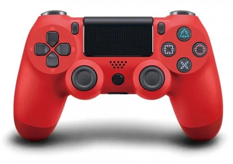 Gamepad RoGer DualShock 4 v2, wireless Bluetooth, për PS4 PS TV, i zi