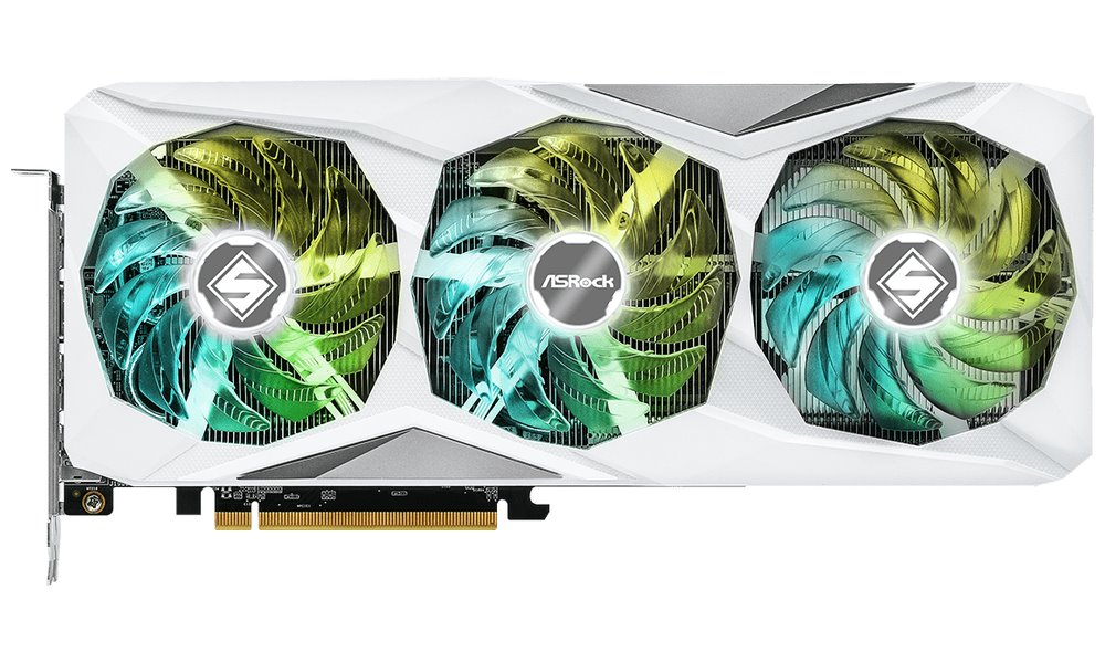 Kartelë grafike Asrock Radeon RX7600XT Steel Legend OC, 16GB GDDR6, 2539 MHz, e bardhë