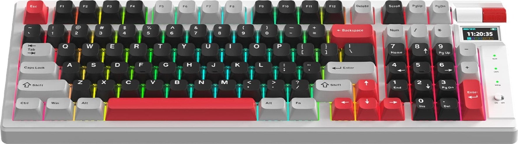 Tastierë gaming Marvo MONKA KG991W, mekanike, tri-mode, RGB