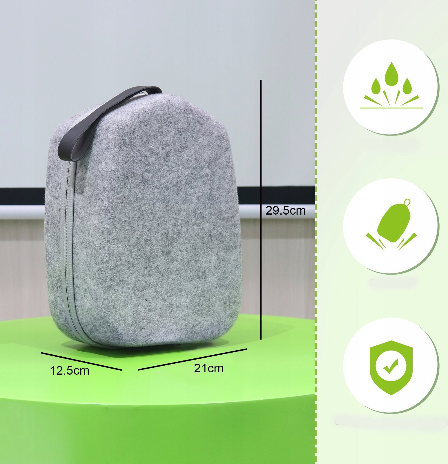 Kuti mbrojtëse VR JYS JYS-OC007, për Oculus Quest 2, me rrip dore, gri