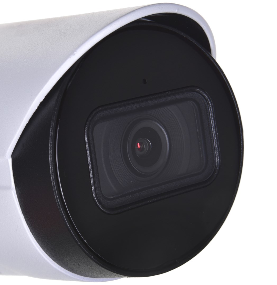 Kamerë sigurie Dahua IPC-HFW2841S-S-0280B, 8 MP, 3840 x 2160, me mikrofon të integruar, me detektim të lëvizjes, e bardhë