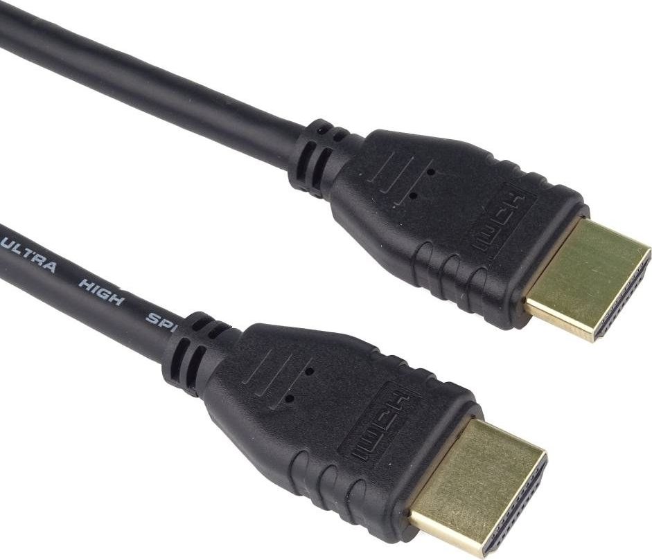 Kabllo PremiumCord (kphdm21-2), HDMI - HDMI, 2m, e zezë