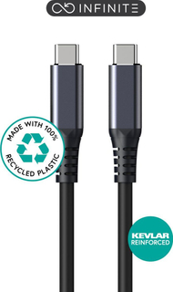 Kabllo USB ESTUFF ES604275, 1m, INFINITE, gri