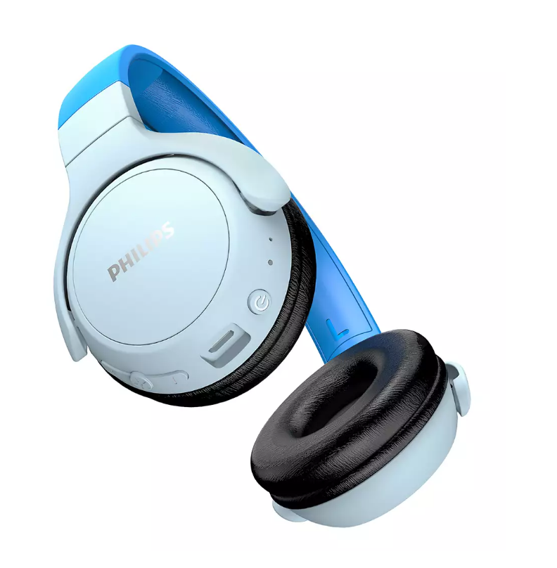 Kufje për fëmijë Philips TAKH402BL/00, wireless, LED Mic, të kaltra
