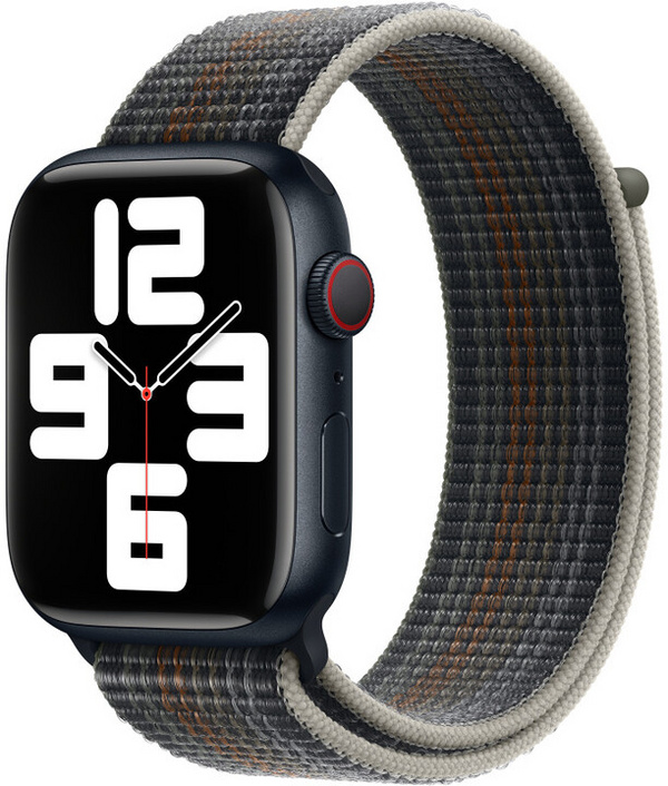 Apple Watch 45mm Band: Midnight Sport Loop - Extra Large (SEASONAL 2022 Fall)