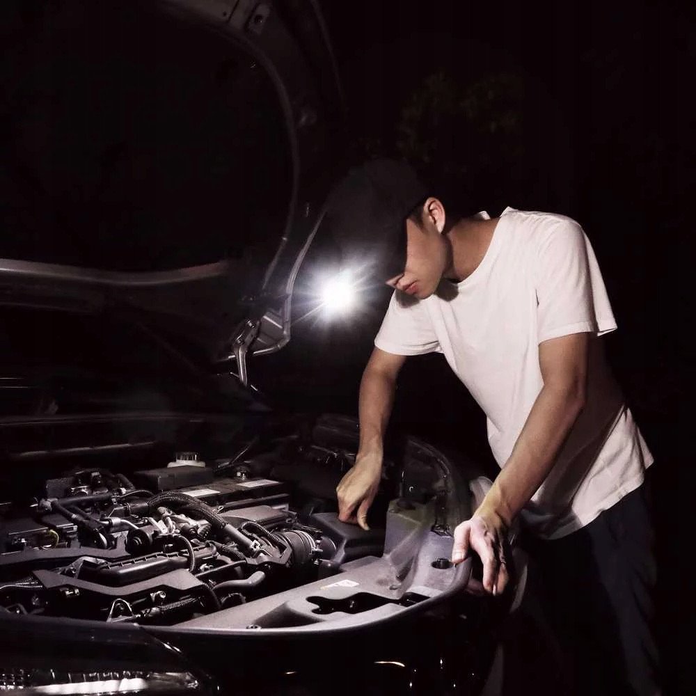 Fener koke Xiaomi Nextool Headlamp, COB LED, i rikarikueshëm Type C, blu