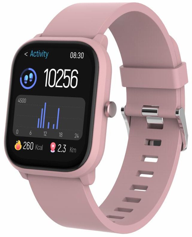 Ora inteligjente për fëmijë Denver SWK-120RO Rose, 1.75", Bluetooth, rozë
