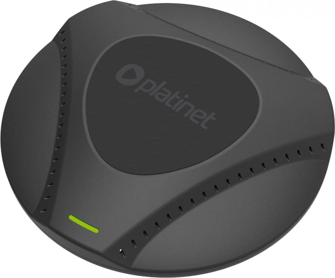 Karikues wireless Omega Platinet me ftohje të ventilatorit TYPE-C, 15W, i zi