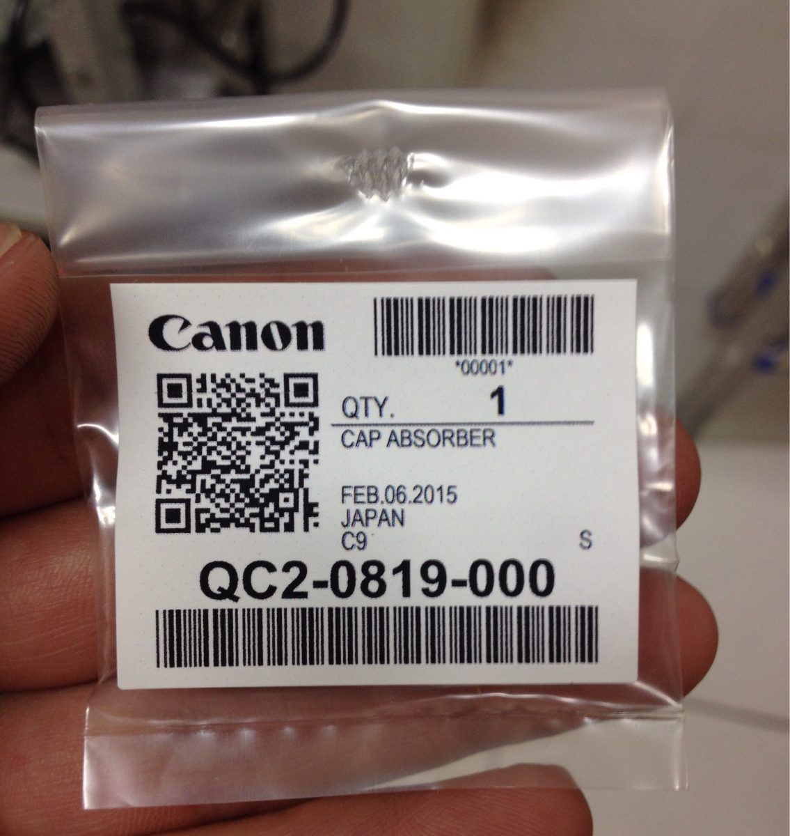 Kapak absorbues për printer Canon QC2-0819-000