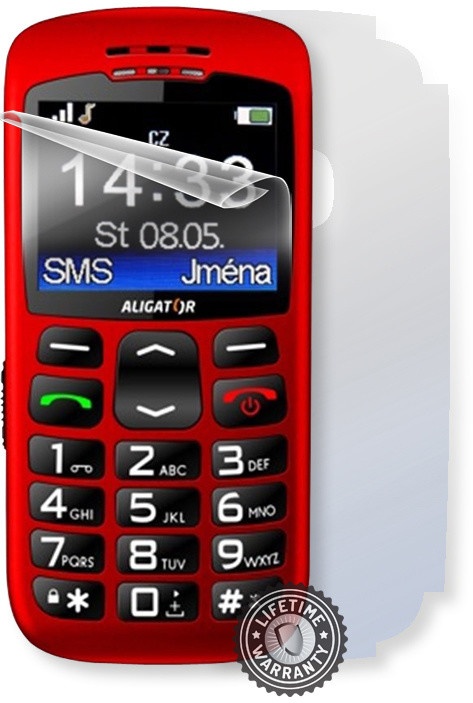 Folie mbrojtëse Screenshield për Aligator A670 senior