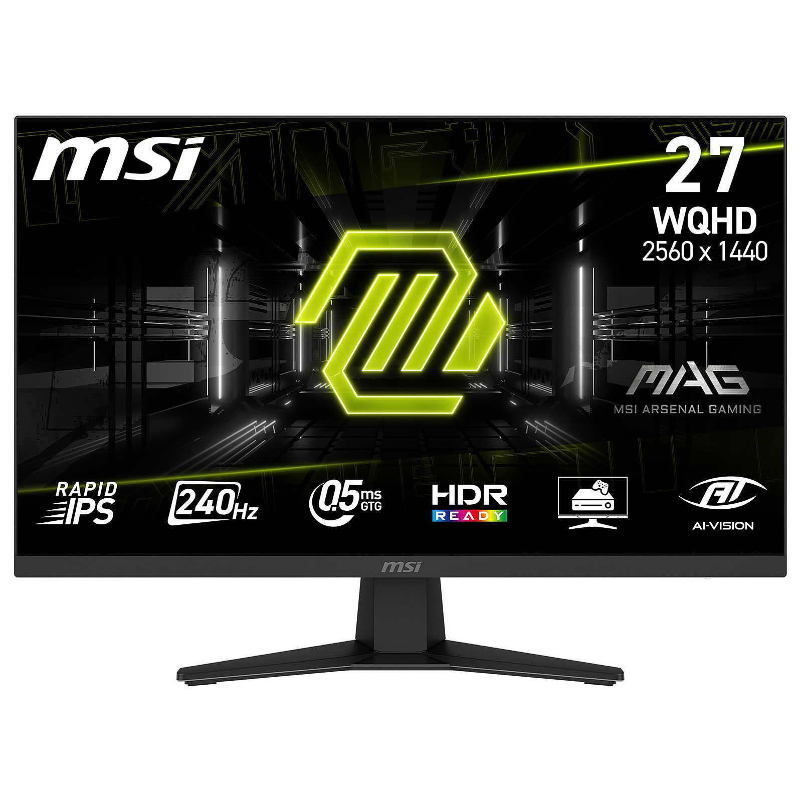 Monitor MSI MAG 274QF X24, 27", WQHD, 240Hz, i zi