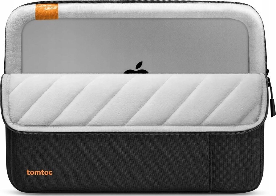 Навлака за лаптоп Tomtoc Defender A13, 16\", отпорна на удари, црна