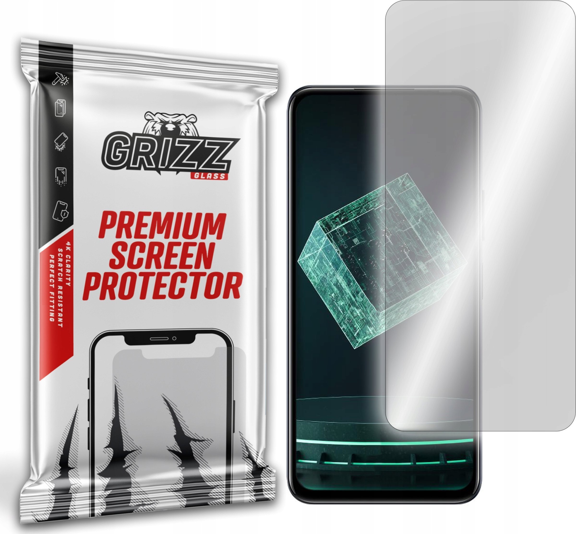 Folie mbrojtëse ekrani GrizzGlass Hydrofilm për Infinix Note 12i 2022, hydrogel, transparente