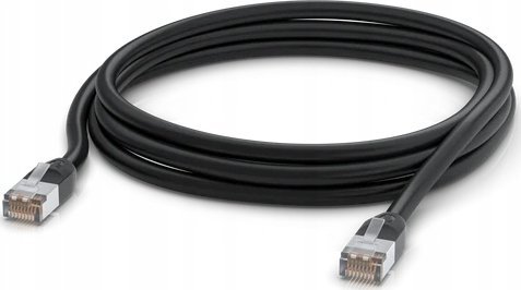 Kabllo rrjeti Ubiquiti UACC CABLE PATCH OUTDOOR, Cat5e, 3m, e zezë