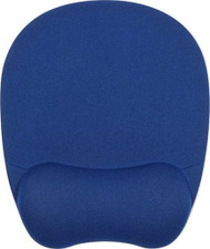 Mousepad ergonomik Powerton ERGO CALMA, memory foam, blu navy
