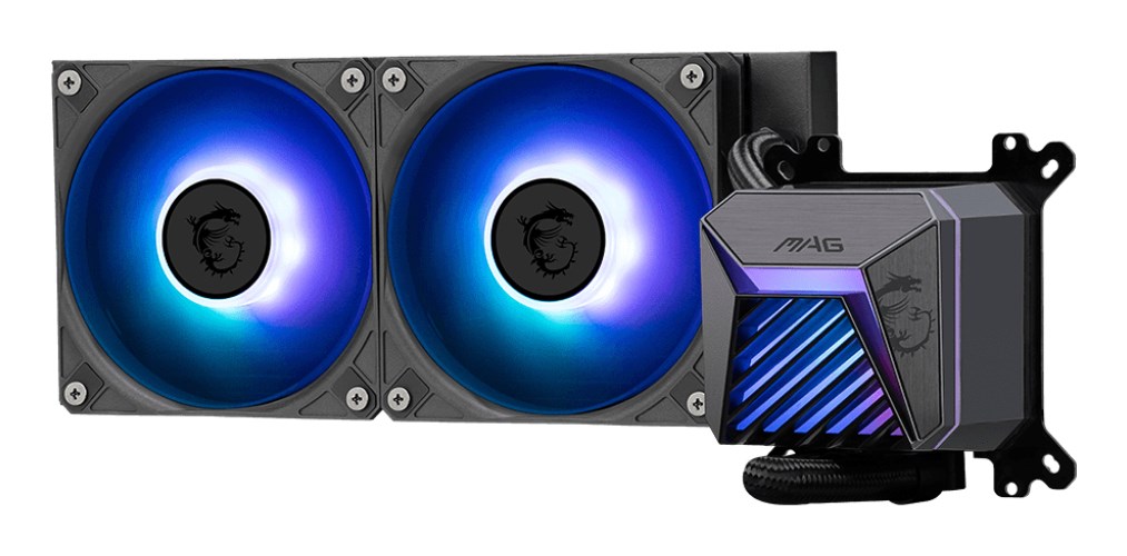 Ftohës me ujë MSI MAG Coreliquid A15 240, i zi