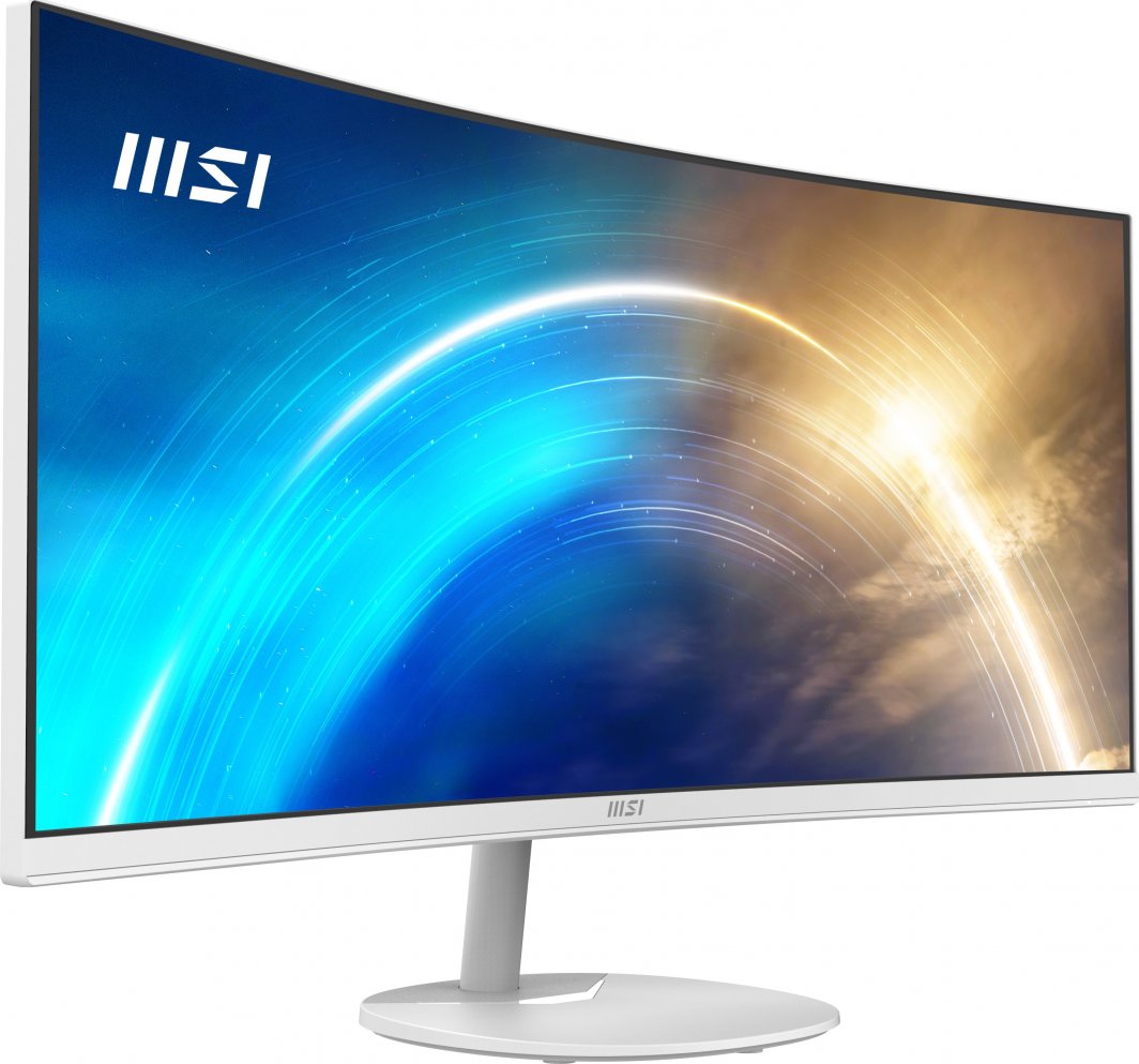 Monitor MSI PRO MP341CQW, 34", 3440 x 1440 (UWQHD), 100Hz, i bardhë