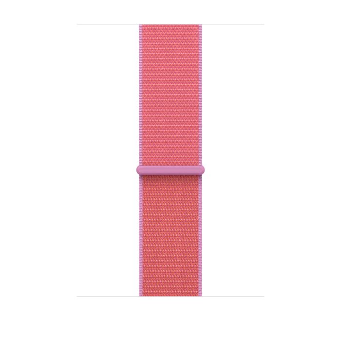 Apple Watch 46mm Sport Loop, Bright Guava (SEASONAL)