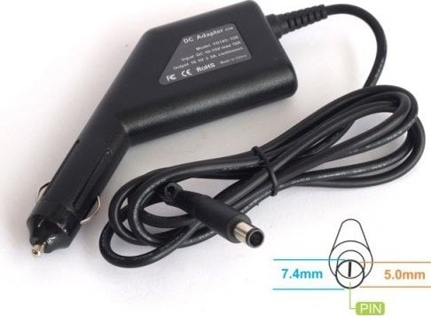 Karikues makine për laptop Energy4U CA07, 65W, 18.5V 3.5A, i zi