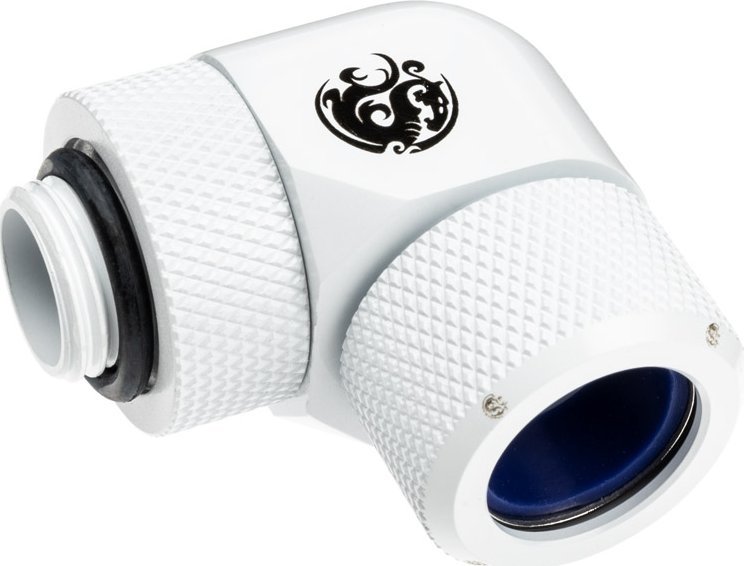 Адаптер за вода Bitspower Advanced Multi-Link, 90°, G1/4, 14mm, црн